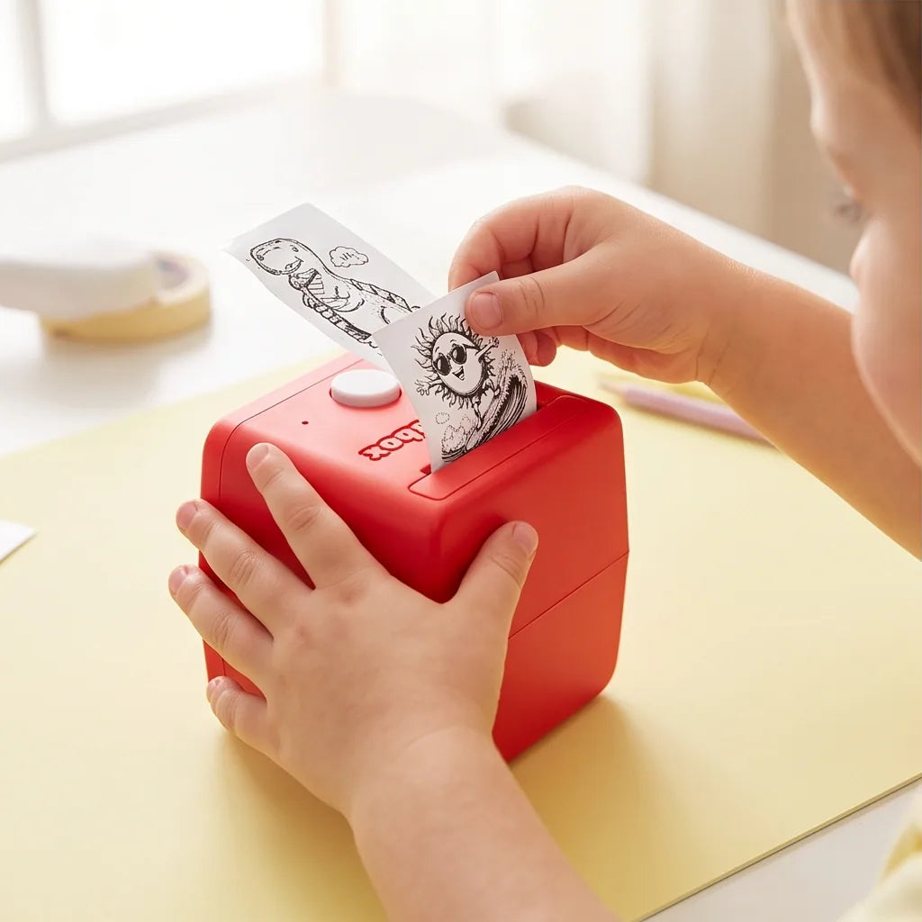 Voice-Activated Smart Instant Sticker Printer